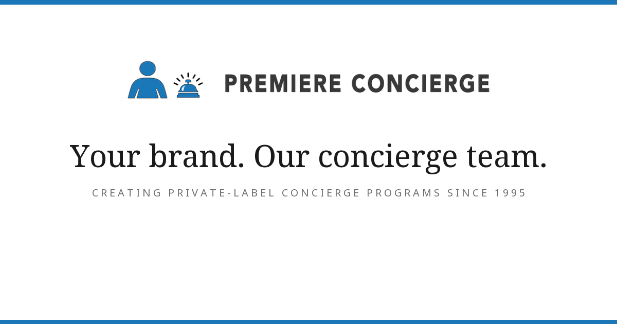 Premiere Concierge website preview